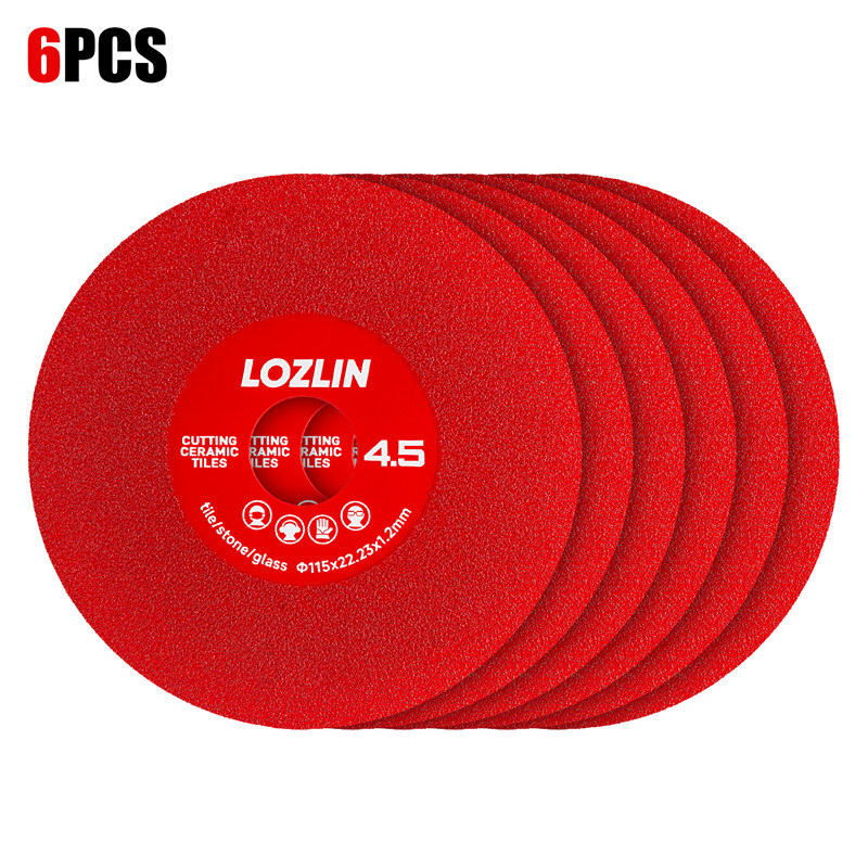 Ceramic Tile Floor - LOZLIN, juego de 3/6 piezas, discos