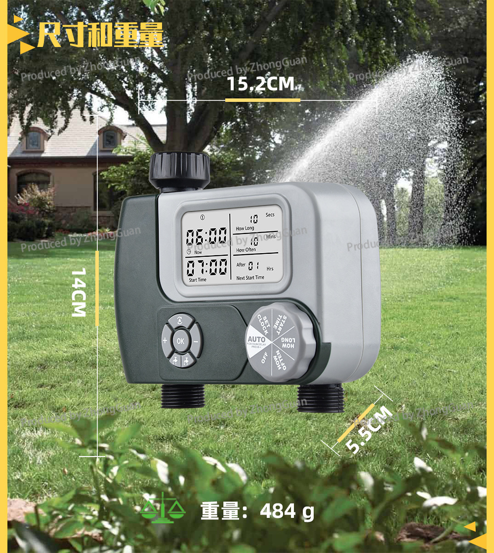 Controlador de Riego Automátic - Timer Dual Outlet reseña y precio