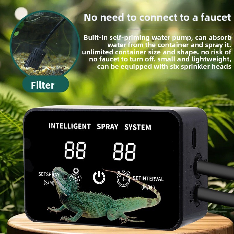 Sistema de nebulización mini p - Misting Nozzle Reptile reseña y precio